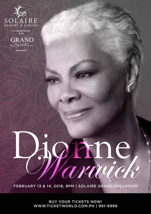 Dionne Warwick in the Philippines 2018