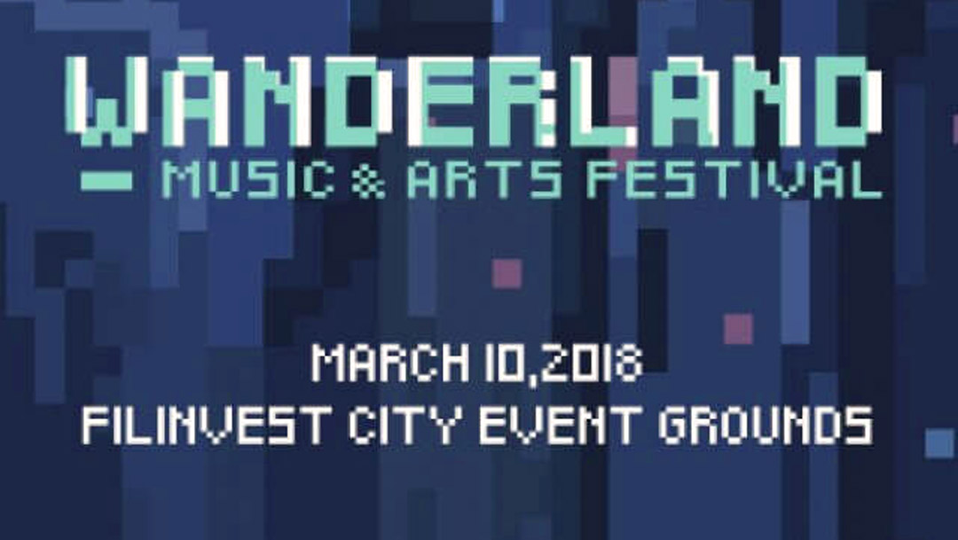 Wanderland Pixels Festival 2018 poster