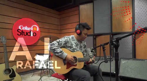 Fil-Am singer AJ Rafael Coke Studio Philippines.