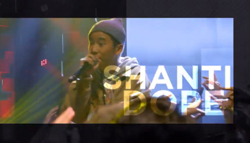 Rapper Shanti Dope for Coke Studio Philippines