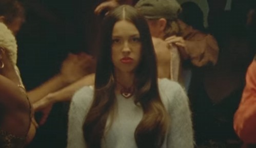 Olivia Rodrigo in her Bad Idea Right Music Video