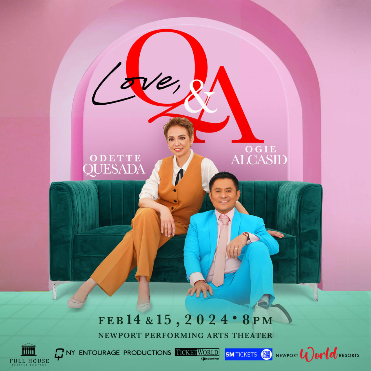 Love, Q & A A Valentine's Concert with Ogie Alcasid and Odette Quesada