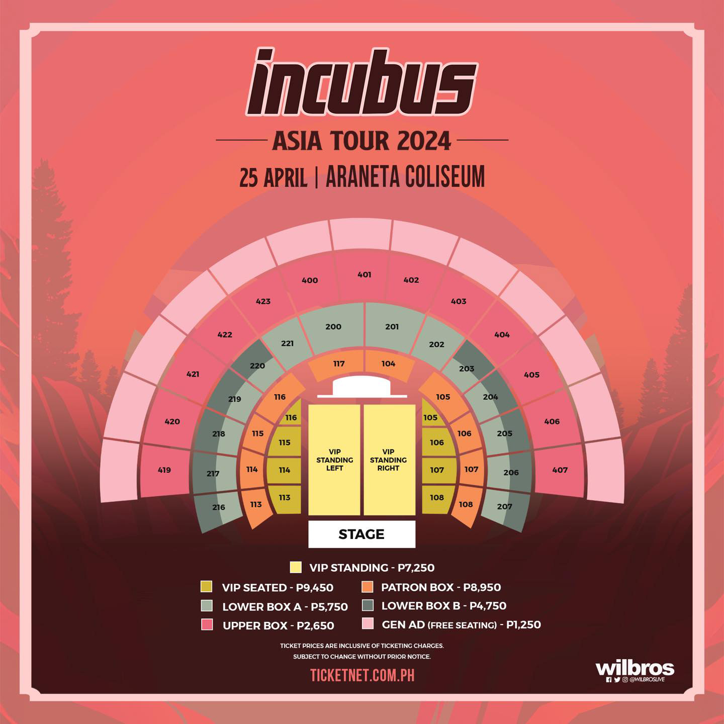 Incubus Asia Tour 2024 Live in Manila