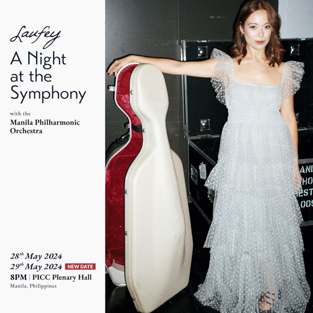 laufey a night at the symphony 2024 poster