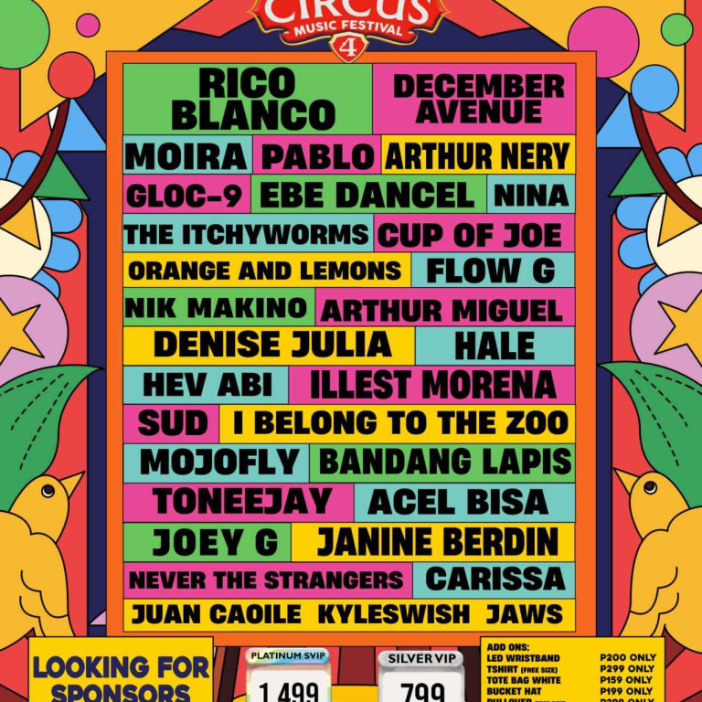 Circus Music Festival 2024 in Manila: Details